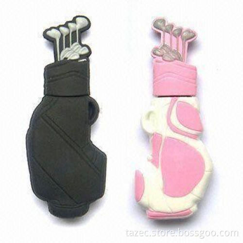 Golf-shaped USB Flash Drive, Suitable for Ladies, Logo Printings are Available
